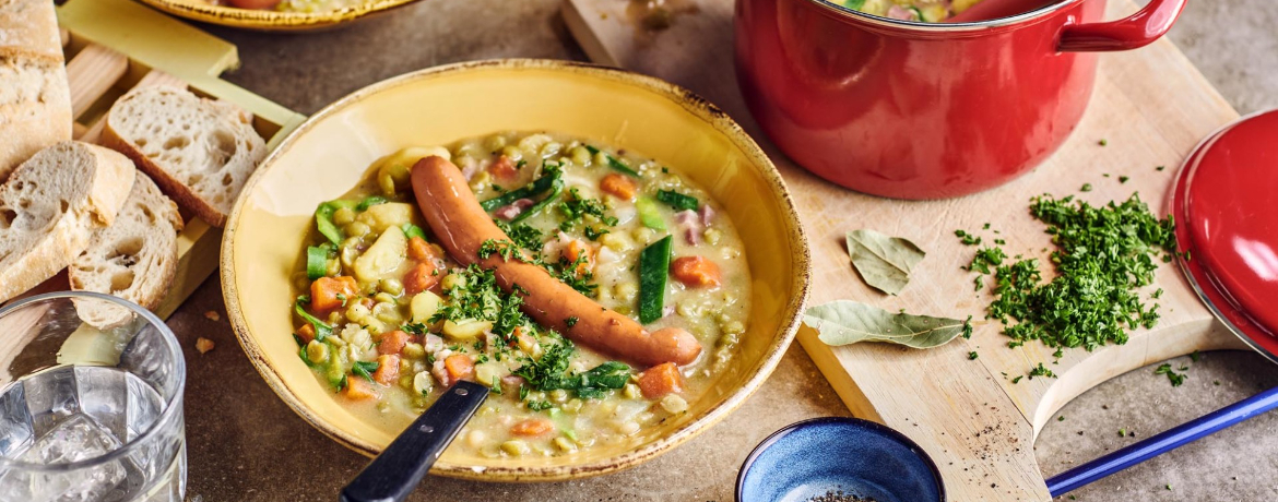 Klassische Erbsensuppe für 4 Personen von lidl-kochen.de