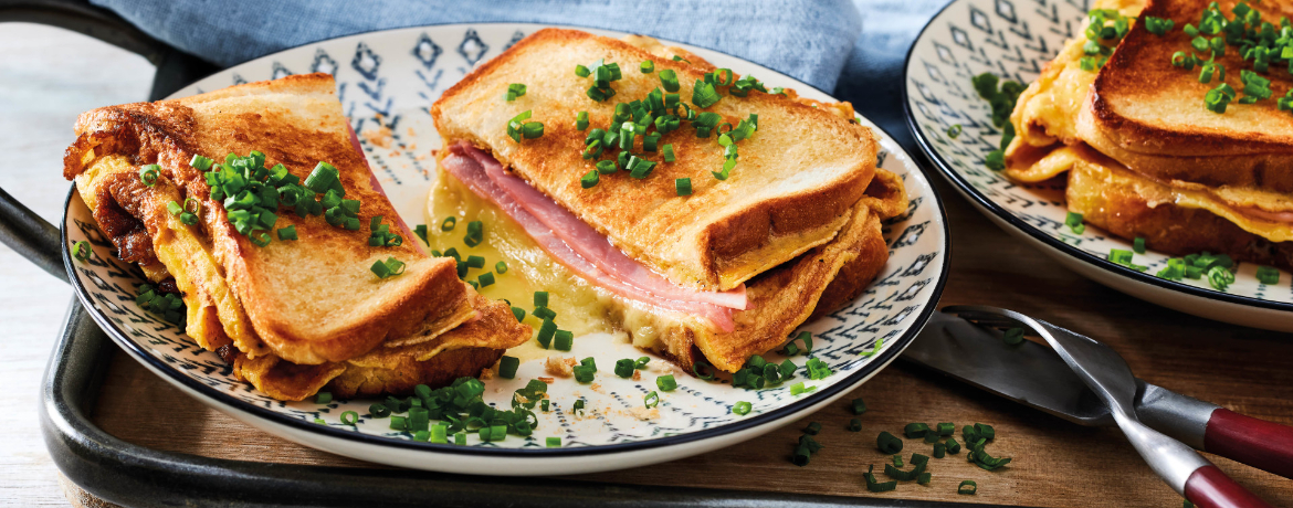 One Pan Breakfast Sandwich für 4 Personen von lidl-kochen.de