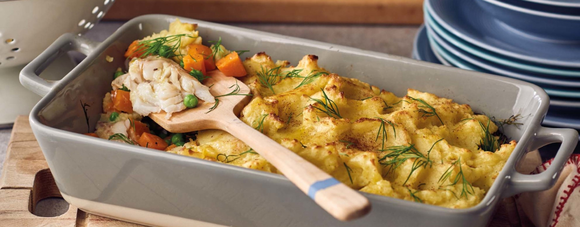 Fischpie mit Kartoffelkruste für 4 Personen von lidl-kochen.de