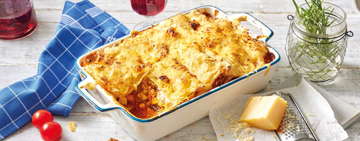 Lasagnetaschen mit geröstetem Gemüse für 4 Personen von lidl-kochen.de