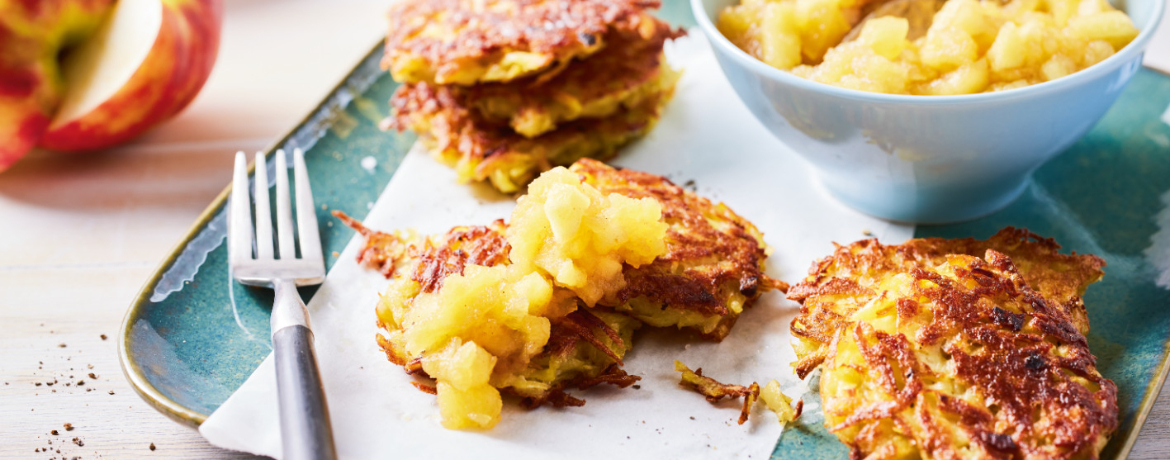 Kartoffelpuffer mit Apfelmus für 4 Personen von lidl-kochen.de