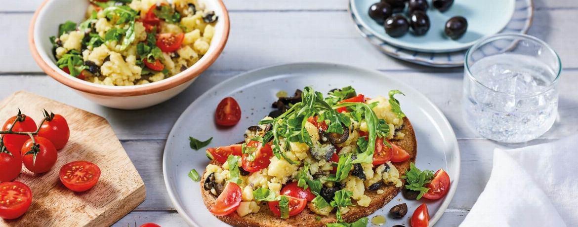 Tartine mit Oliven-Kartoffel-Creme - Rezept | LIDL Kochen