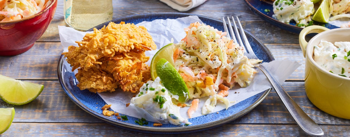 Hähnchennuggets mit Coleslaw und Apfelquark für 4 Personen von lidl-kochen.de