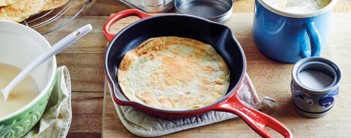 Vegane Pfannkuchen Grundrezept für 4 Personen von lidl-kochen.de