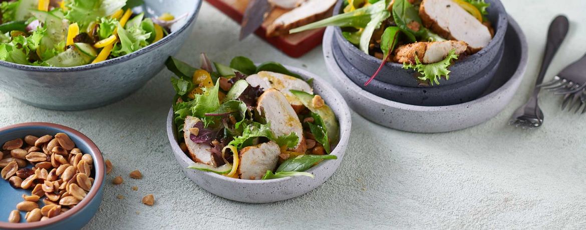 Salat mit Hähnchenbrust für 4 Personen von lidl-kochen.de