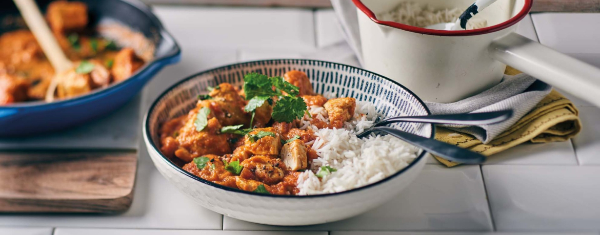 Paleo-Chicken-Curry mit Reis für 4 Personen von lidl-kochen.de