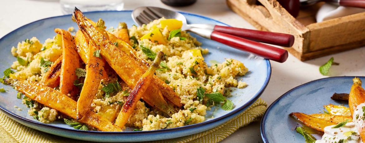 Orangen-Couscous mit Ras-el-Hanout-Karotten für 4 Personen von lidl-kochen.de