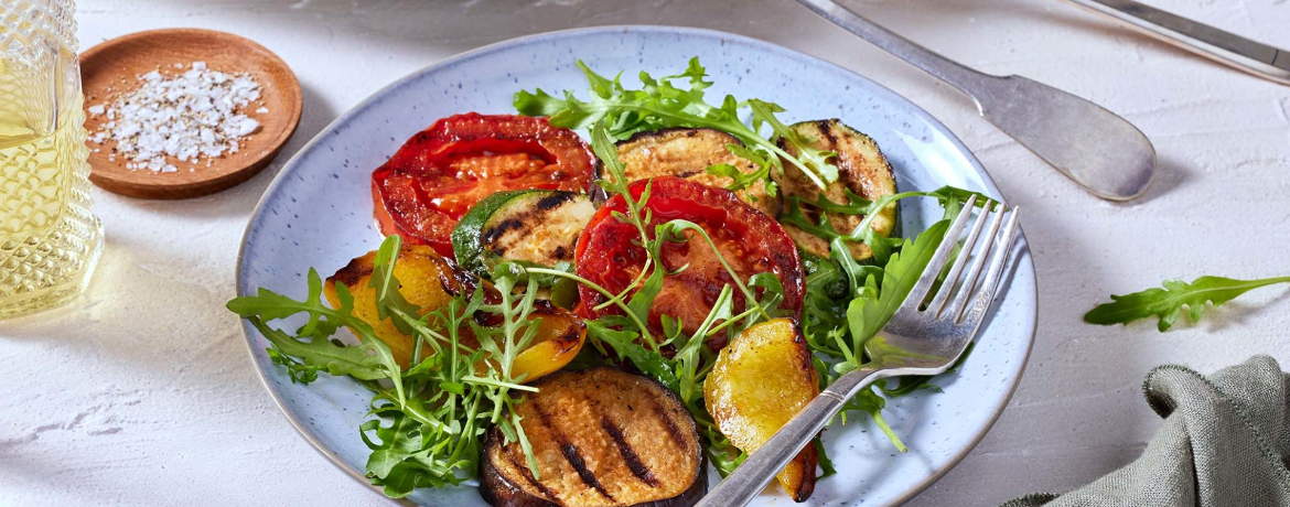 Salat aus gegrilltem Gemüse für 4 Personen von lidl-kochen.de