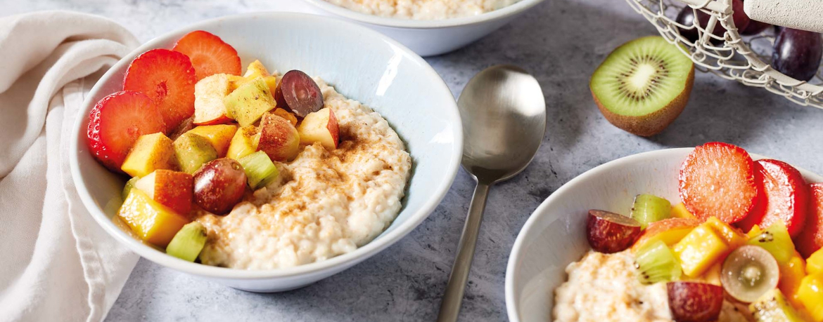 Porridge mit Früchten für 4 Personen von lidl-kochen.de