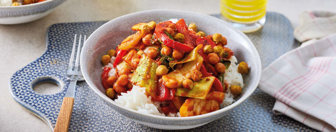 Kichererbsencurry mit Pak Choi und Jasminreis für 4 Personen von lidl-kochen.de