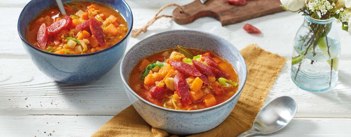 Linsensuppe mit Süßkartoffeln für 4 Personen von lidl-kochen.de