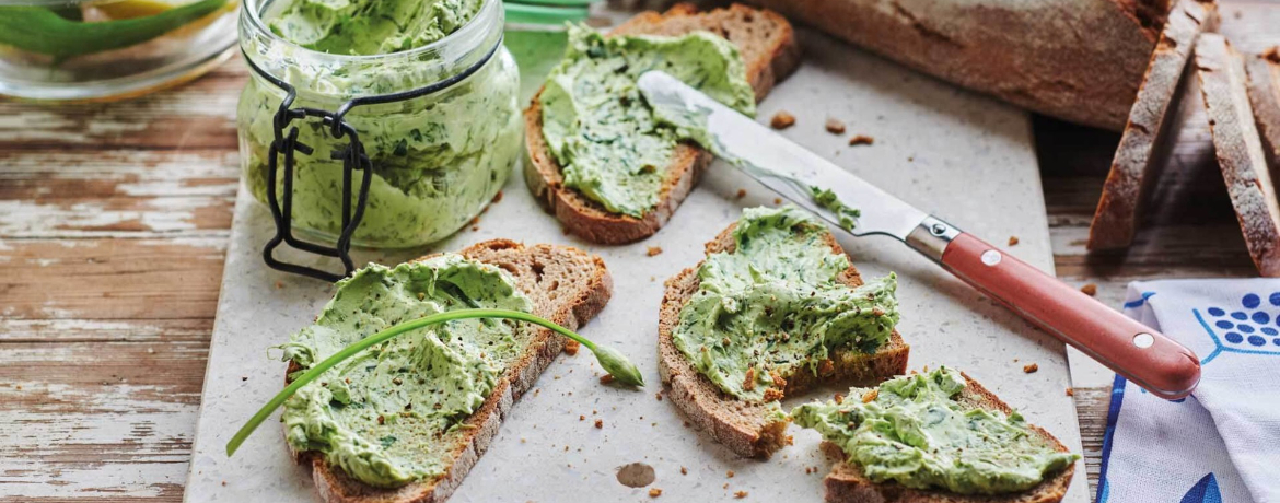 Bärlauchaufstrich mit Frischkäse - Rezept | LIDL Kochen