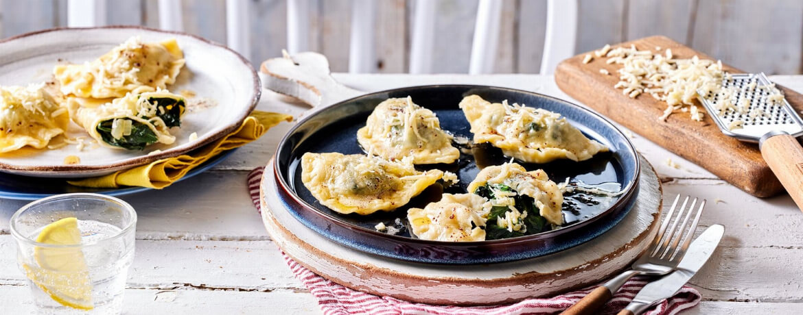 Schlutzkrapfen mit Spinat-Käse-Füllung - Rezept | LIDL Kochen