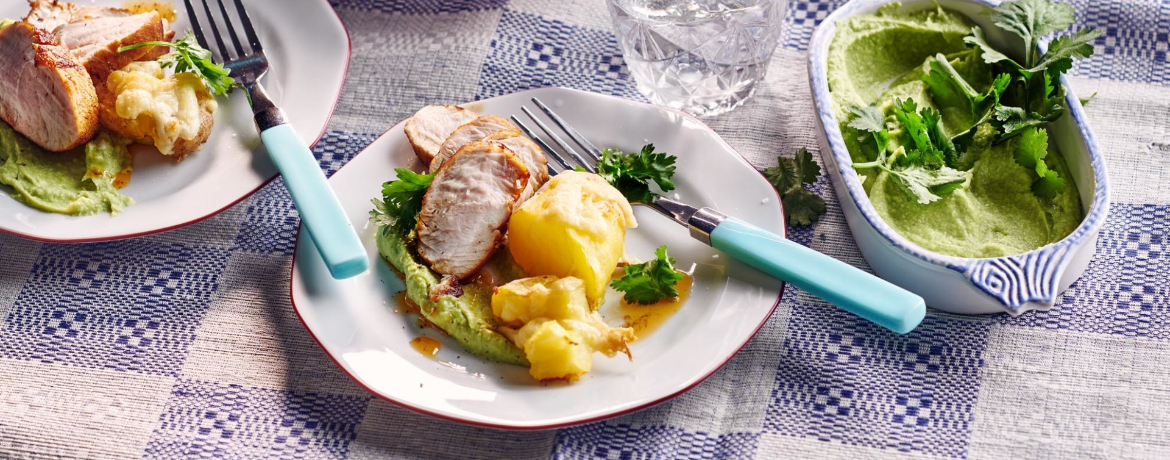 Putensteaks mit Käse-Kartoffeln und Guacamole für 4 Personen von lidl-kochen.de