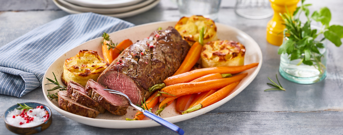 Rinderfilet mit Kartoffelgratin - Rezept | LIDL Kochen