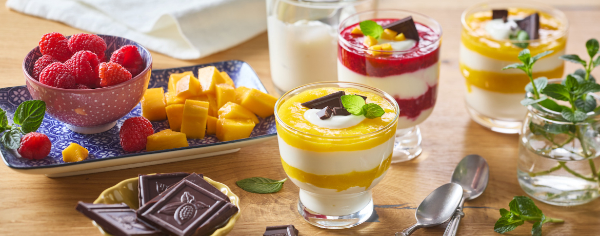 Schichtdessert im Glas für 4 Personen von lidl-kochen.de