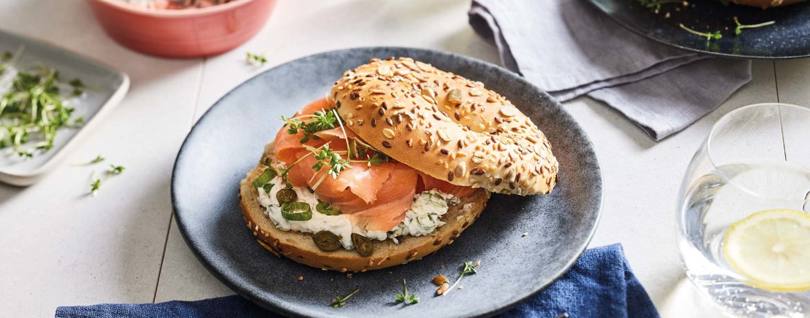 Lox ’n’ Cream Cheese Bagel für 4 Personen von lidl-kochen.de