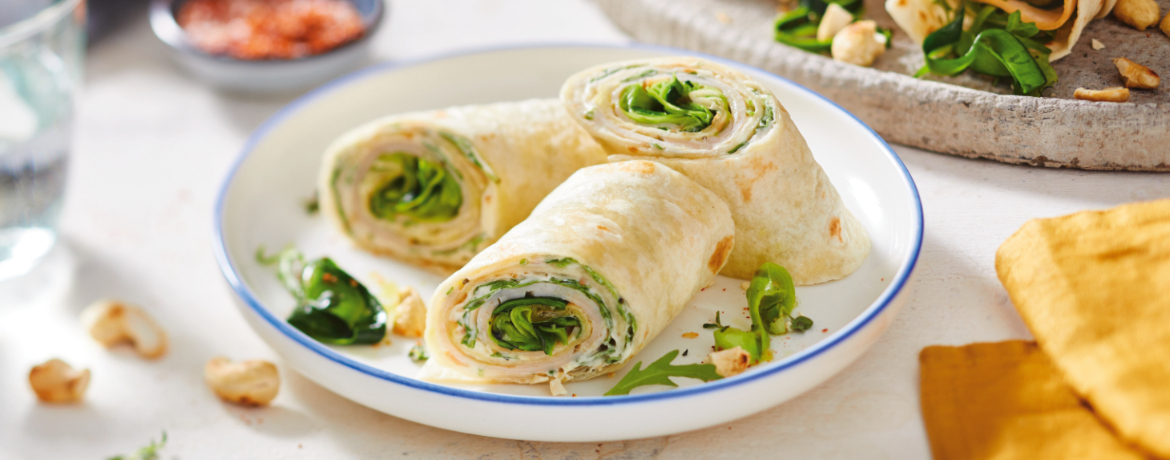 Wraps mit Zucchini und Schinken für 4 Personen von lidl-kochen.de