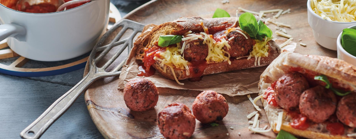 Veganes Meatball-Sandwich für 4 Personen von lidl-kochen.de