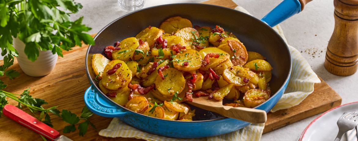Bratkartoffeln mit Speck für 4 Personen von lidl-kochen.de