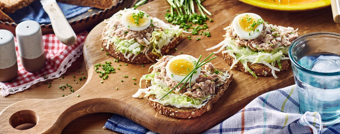 Belegtes Brot mit Thunfischpaste für 4 Personen von lidl-kochen.de