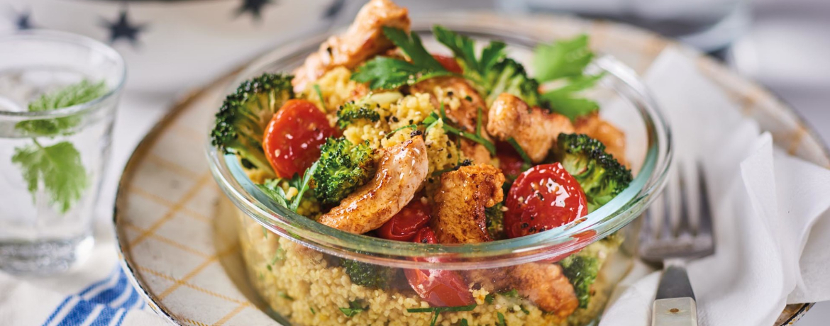 Couscous-Salat mit Brokkoli und Pute für 4 Personen von lidl-kochen.de