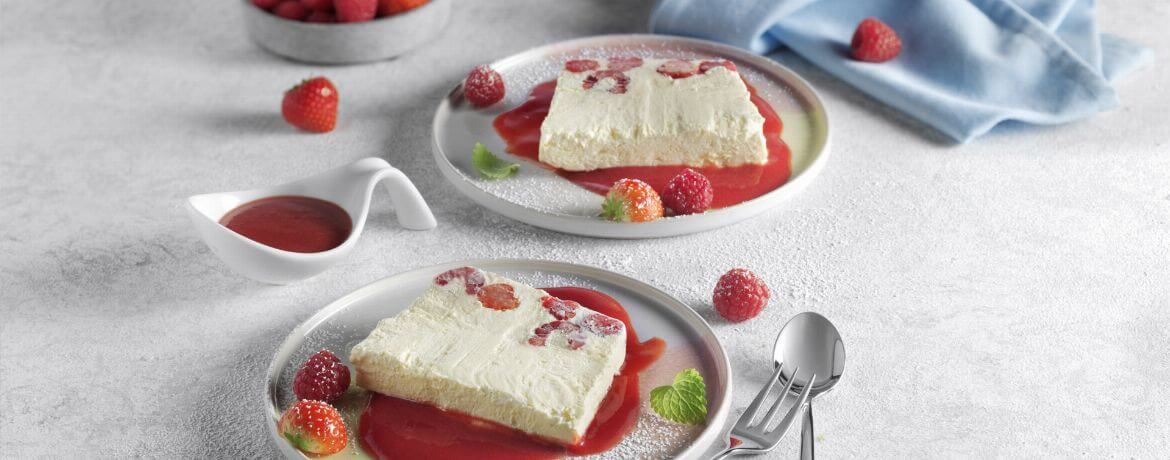 Himbeer-Erdbeer-Parfait - Monsieur Cuisine Rezept
