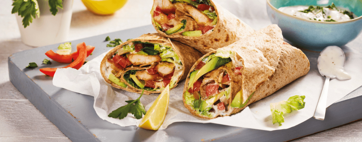 Hähnchenwraps für 4 Personen von lidl-kochen.de