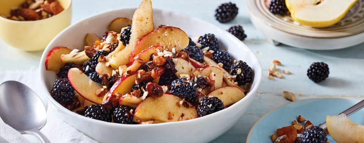 Obstsalat mit Brombeeren für 4 Personen von lidl-kochen.de