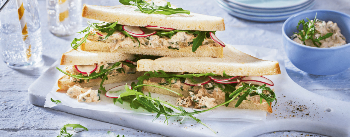 Sandwiches mit Thunfischcreme für 4 Personen von lidl-kochen.de