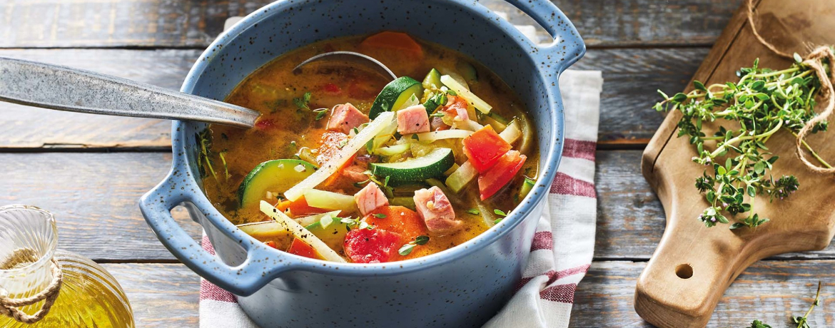 Frühlingssuppe mit Kasseler für 4 Personen von lidl-kochen.de