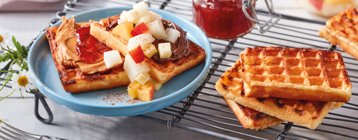 Gegrillte Waffeln mit Frucht-Topping für 4 Personen von lidl-kochen.de