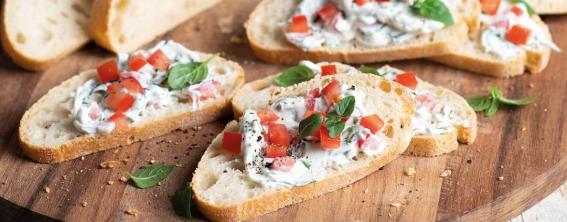 Quark mit Tomaten und Basilikum für 4 Personen von lidl-kochen.de