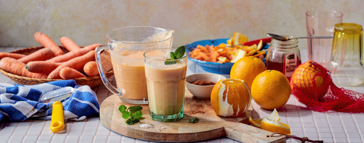 Karotten-Orangen-Smoothie für 4 Personen von lidl-kochen.de