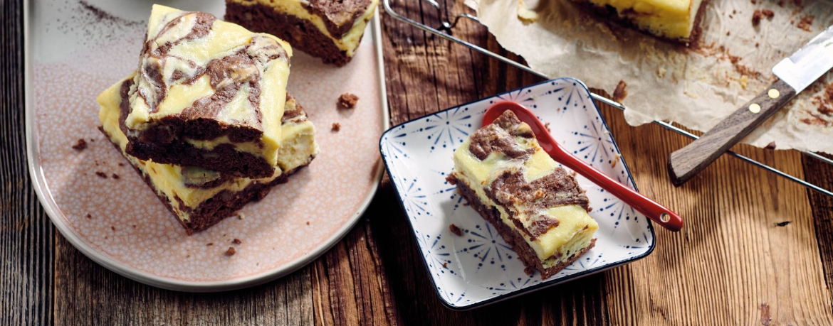 Käsekuchen-Brownies für 20 Personen von lidl-kochen.de