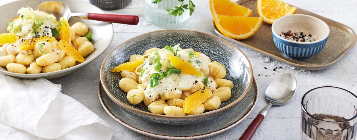 Gnocchi und Fenchel in Orangensauce für 4 Personen von lidl-kochen.de