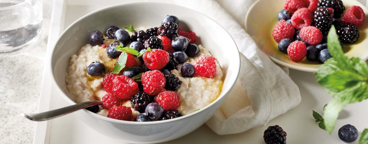 Porridge mit Waldfrüchten für 4 Personen von lidl-kochen.de