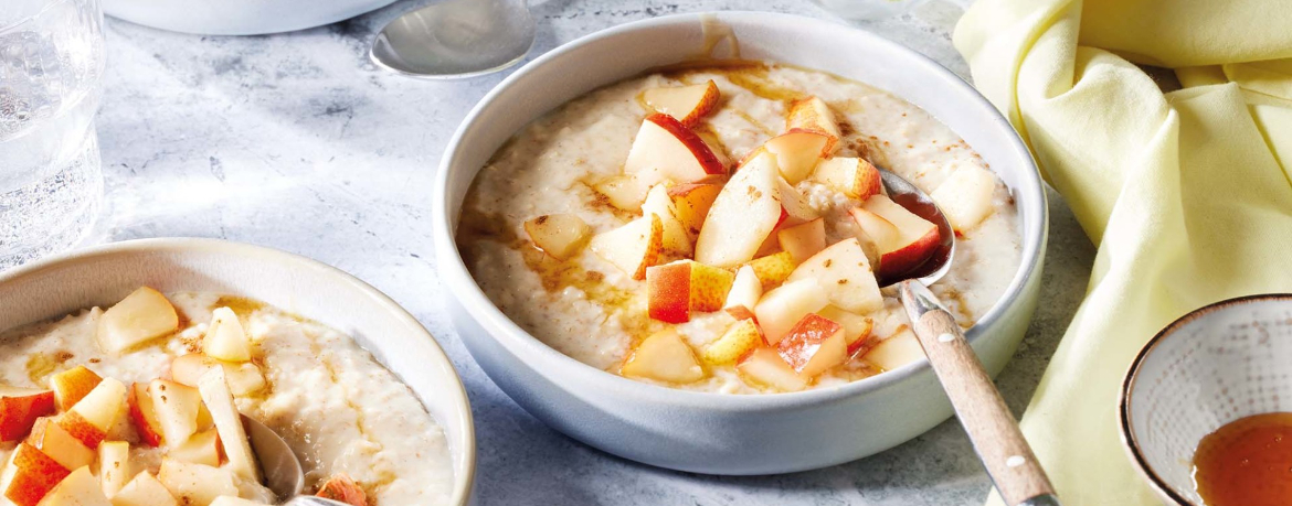 Porridge mit Birne für 4 Personen von lidl-kochen.de