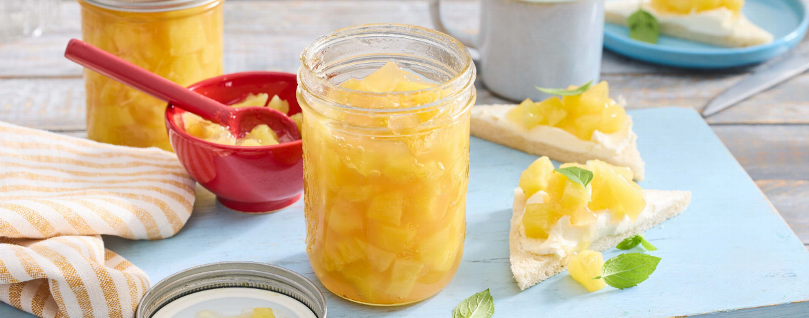 Ananas-Rum-Konfitüre für 16 Personen von lidl-kochen.de