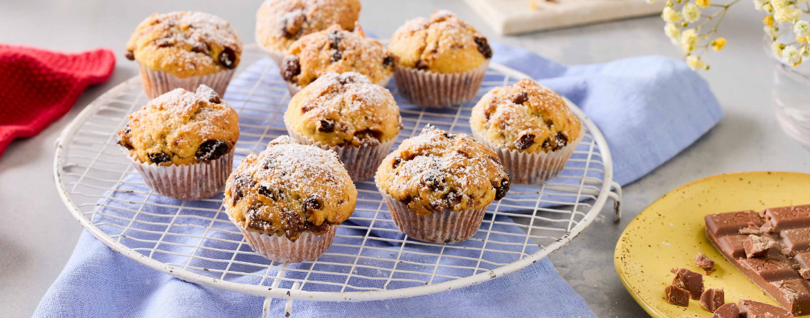 Mini-Muffins mit Schokoladen-Stückchen für 12 Personen von lidl-kochen.de