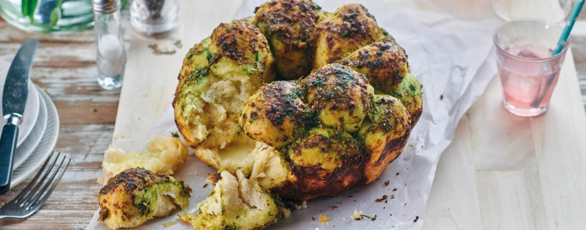 Monkeybread mit Bärlauchpesto für 10 Personen von lidl-kochen.de