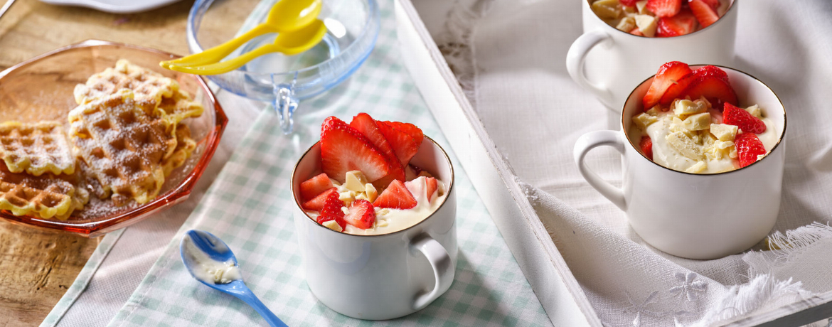 Erdbeer-Vanille-Creme für 4 Personen von lidl-kochen.de