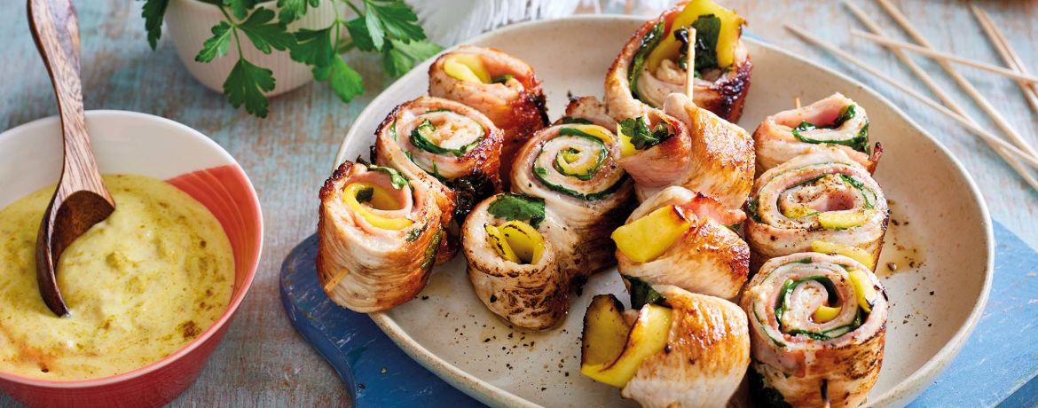 Puten-Mango-Spieße für 4 Personen von lidl-kochen.de