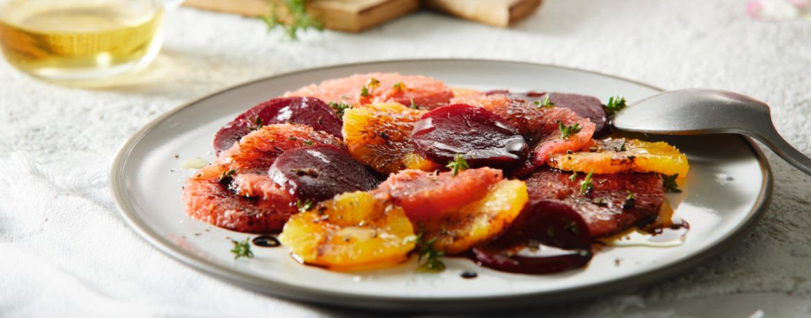 Orangen-Rote-Bete-Carpaccio für 4 Personen von lidl-kochen.de