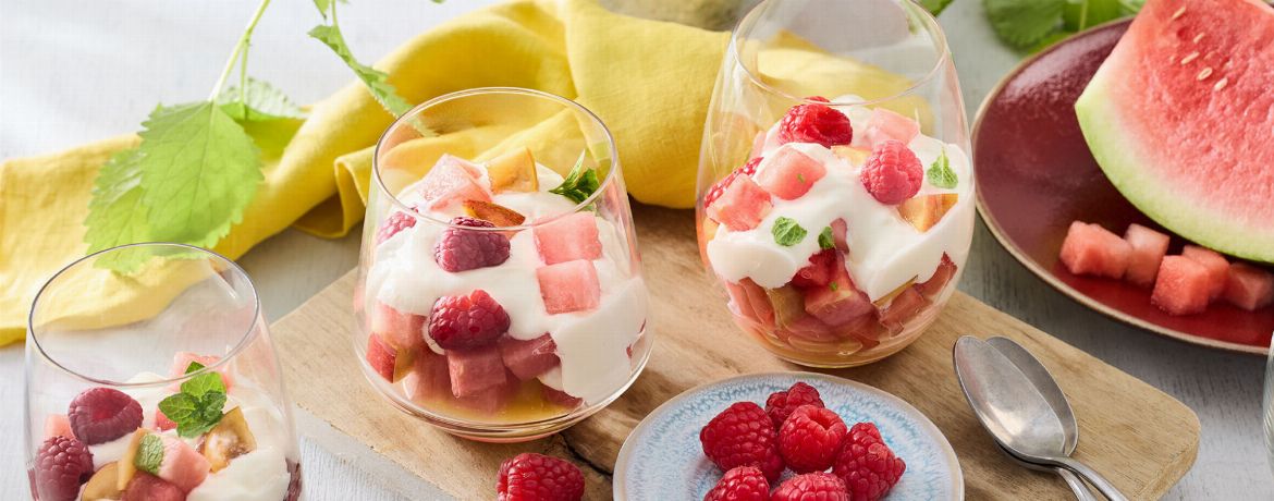 Quark mit Sommerfrüchten - Rezept | LIDL Kochen