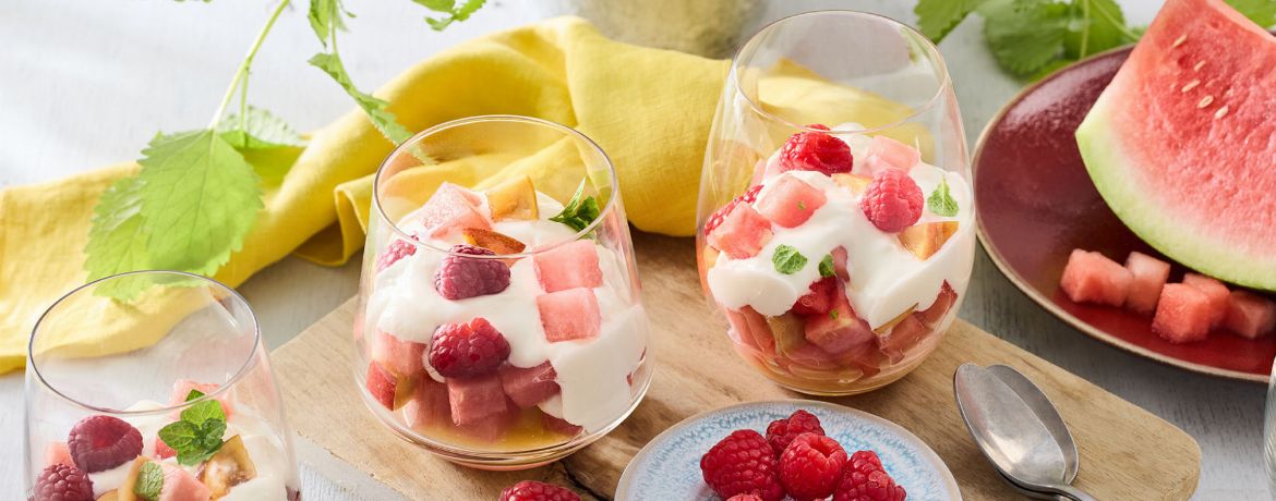 Quark mit Sommerfrüchten für 4 Personen von lidl-kochen.de