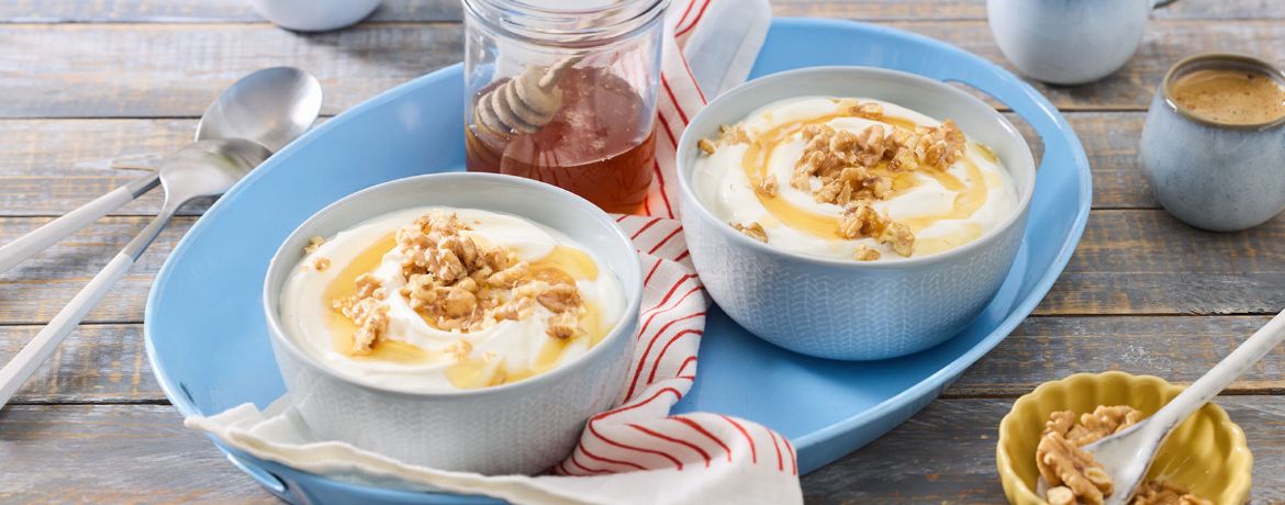 Griechischer Joghurt mit Honig und Nüssen für 4 Personen von lidl-kochen.de
