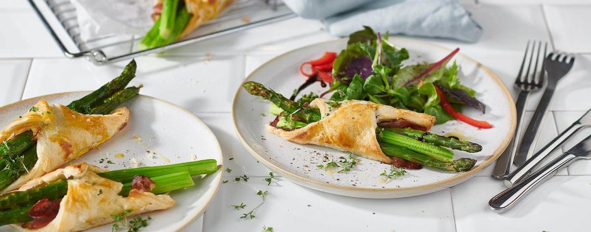 Spargel im Blätterteig mit Frischkäse für 4 Personen von lidl-kochen.de