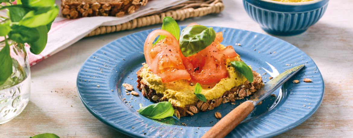 Brot mit veganem Curry-Aufstrich für 4 Personen von lidl-kochen.de
