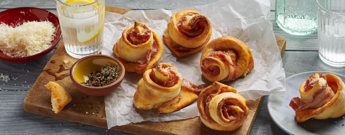 Herzhafte Pizza-Rosen für 4 Personen von lidl-kochen.de